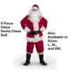 Value Santa Claus Suit Extra Large -Winter Decor Hub 4085 1