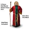 Traditional Old World Santa Claus Suit 1 Traditional Old World Santa Claus Suit -Winter Decor Hub 4108