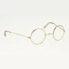 Santa Claus Metal Frame Costume Glasses -Winter Decor Hub 4298