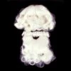 Santa Claus Costume Wig And Beard Combo Set