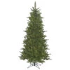 5.5 Foot Slim Durango Spruce Artificial Christmas Tree With 300 Warm White Italian LED Lights. -Winter Decor Hub A154056LED
