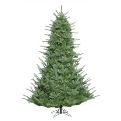 7.5 Foot Sheridan Spruce Artificial Christmas Tree 800 LED M5 Italian Multi Color Mini Lights