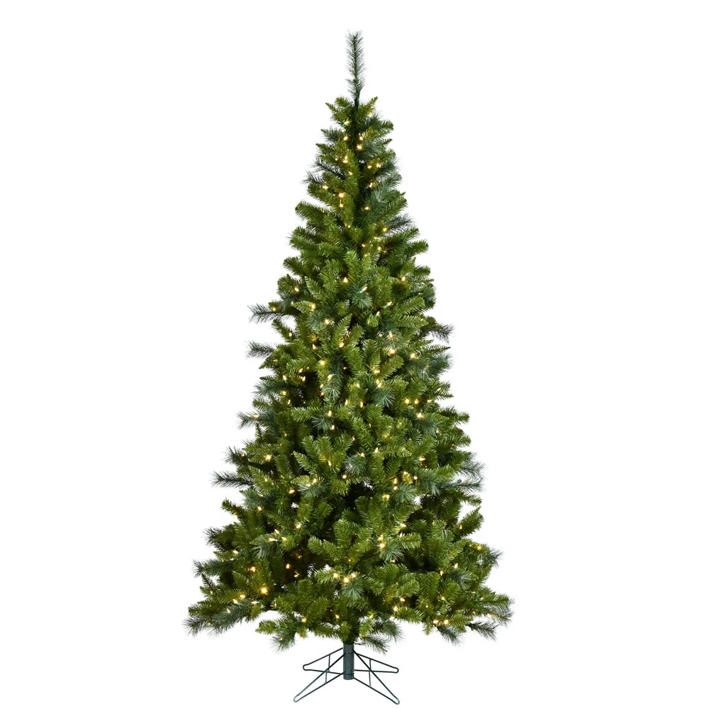 7.5 Foot Malvern Mixed Pine EZ Plug Artificial Christmas Tree 500 DuraLit LED M5 Italian Warm White Mini Lights 3 7.5 Foot Malvern Mixed Pine EZ Plug Artificial Christmas Tree 500 DuraLit LED M5 Italian Warm White Mini Lights