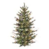 2 Foot Mixed Country Pine Artificial Christmas Wall Tree 50 DuraLit Incandescent Clear Mini Lights -Winter Decor Hub A801891
