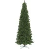9.5 Foot Oregon Fir Slim Artificial Christmas Tree Unlit -Winter Decor Hub C164085