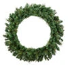 6 Foot Mixed Brussels Pine Artificial Christmas Wreath Unlit -Winter Decor Hub D172572