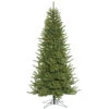 10 Foot Nampa Pine With 1050 Clear DuraLit Lights, Metal Stand