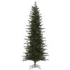 9 Foot Hillside Pencil Spruce Artificial Christmas Tree Unlit -Winter Decor Hub G180180