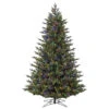 8.5 Foot Welch Frasier Fir Artificial Christmas Tree 1200 DuraLit LED M5 Italian Multi Color Mini Lights 1 8.5 Foot Welch Frasier Fir Artificial Christmas Tree 1200 DuraLit LED M5 Italian Multi Color Mini Lights -Winter Decor Hub G183282LED