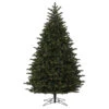 6.5 Foot Summit Noble Fir Artificial Christmas Tree 500 DuraLit LED M5 Italian Warm White Mini Lights