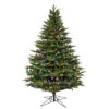 4.5 Foot Douglas Fir Artificial Christmas Tree 300 DuraLit LED M5 Italian Multi Color Mini Lights 1 4.5 Foot Douglas Fir Artificial Christmas Tree 300 DuraLit LED M5 Italian Multi Color Mini Lights -Winter Decor Hub G192247LED