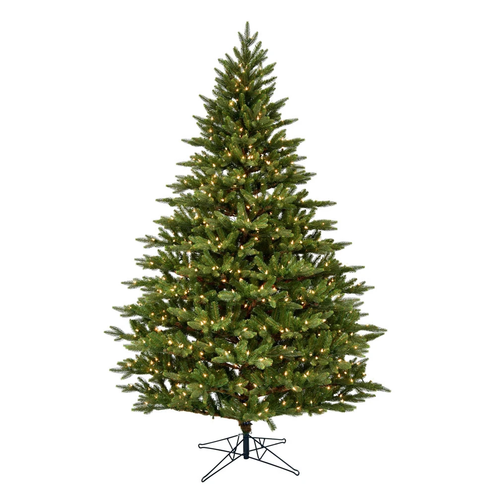 7.5 Foot Douglas Fir Artificial Christmas Tree - 850 Duralit Incandescent Clear Mini Lights 3 7.5 Foot Douglas Fir Artificial Christmas Tree - 850 Duralit Incandescent Clear Mini Lights