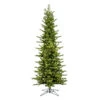 14 Foot Moutauk Pine Pencil Artificial Christmas Tree 2550 DuraLit LED Warm White Mini Lights 1 14 Foot Moutauk Pine Pencil Artificial Christmas Tree 2550 DuraLit LED Warm White Mini Lights -Winter Decor Hub G193496LED