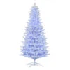 14 Foot Shiny White Spruce Artificial Christmas Tree - 7500 Low Voltage LED Pure White, Blue And Twinkle 3MM Lights