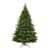 5.5 Foot New Haven Spruce Artificial Christmas Tree 400 Duralit LED Warm White Mini Lights -Winter Decor Hub G198656LED 1000