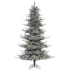 10 Foot Frosted Lacey Pine Artificial Christmas Tree Unlit