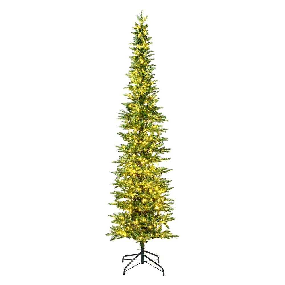 7.5 Foot Compton Pole Pine Artificial Christmas Tree 850 Low Voltage LED 3MM Micro Warm White Lights 3 7.5 Foot Compton Pole Pine Artificial Christmas Tree 850 Low Voltage LED 3MM Micro Warm White Lights