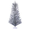 5 Foot Vintage Aluminum Artificial Christmas Tree Unlit 1 5 Foot Vintage Aluminum Artificial Christmas Tree Unlit -Winter Decor Hub K196350
