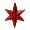 20 Inch Burgundy Glitter Bethleham Star Christmas Ornament -Winter Decor Hub L180205