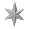 20 Inch Silver Glitter Bethleham Star Christmas Ornament -Winter Decor Hub L180207