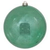 10 Inch Seafoam Shiny Mercury Christmas Ball Ornament Shatterproof -Winter Decor Hub M166744