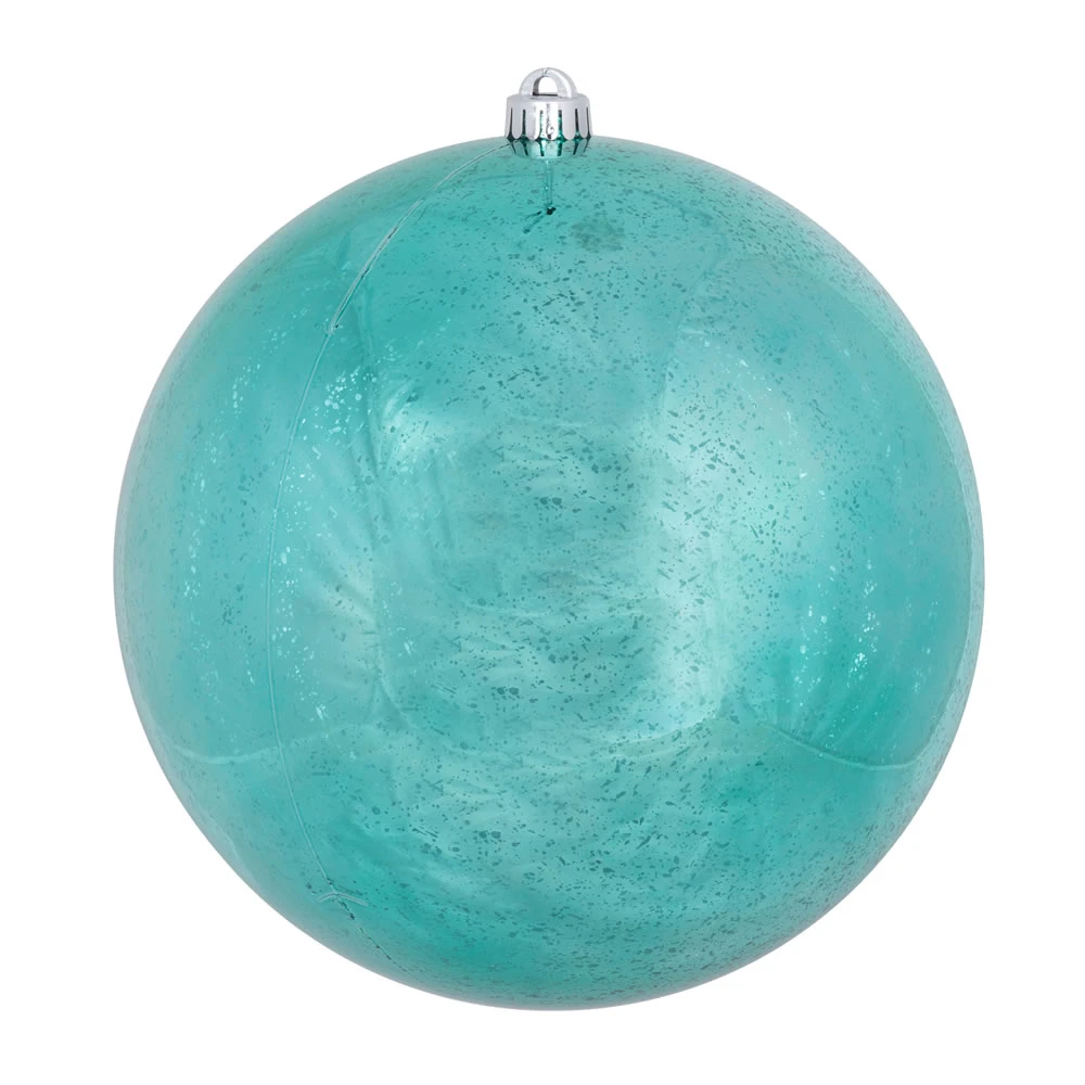 12 Inch Teal Shiny Mercury Christmas Ball Ornament 3 12 Inch Teal Shiny Mercury Christmas Ball Ornament