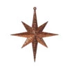 8 Inch Copper Iridescent Glitter Bethlehem Star Christmas Ornament