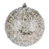 10 Inch Champagne Glitter Hail Christmas Ball Ornament