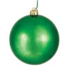 12 Inch Green Shiny Round Christmas Ball Ornament Shatterproof UV