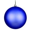 12 Inch Periwinkle Matte Christmas Ball Ornament With UV Drilled Cap -Winter Decor Hub N593029DMV