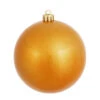 12 Inch Antique Gold Candy Round Christmas Ball Ornament Shatterproof UV -Winter Decor Hub N593030DCV