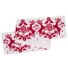 60 Inch White Red Reindeer Design Cotton Scandia Decorative Christmas Table Runner 1 60 Inch White Red Reindeer Design Cotton Scandia Decorative Christmas Table Runner -Winter Decor Hub QTX17233