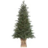 6 Foot Cedar Mixed Pine Artificial Potted Christmas Tree 300 DuraLit Incandescent Clear Mini Lights 2 6 Foot Cedar Mixed Pine Artificial Potted Christmas Tree 300 DuraLit Incandescent Clear Mini Lights -Winter Decor Hub S171161