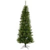 5.5 Foot Salem Pencil Pine Artificial Christmas Tree 200 DuraLit Incandescent Clear Mini Lights 2 5.5 Foot Salem Pencil Pine Artificial Christmas Tree 200 DuraLit Incandescent Clear Mini Lights -Winter Decor Hub a103056
