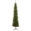 5.5 Foot Durham Pole Pine Artificial Christmas Tree 150 DuraLit Incandescent Clear Mini Lights -Winter Decor Hub a103656