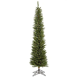 5.5 Foot Durham Pole Artificial Christmas Tree 150 LED Warm White Lights 3 5.5 Foot Durham Pole Artificial Christmas Tree 150 LED Warm White Lights
