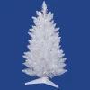 5 Foot Sparkle White Pencil Spruce Artificial Christmas Tree Unlit -Winter Decor Hub a104050