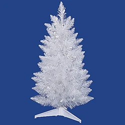 5 Foot Sparkle White Pencil Spruce Artificial Christmas Tree Unlit 3 5 Foot Sparkle White Pencil Spruce Artificial Christmas Tree Unlit