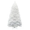 8.5 Foot Sparkle White Spruce Artificial Christmas Tree Unlit -Winter Decor Hub a104180