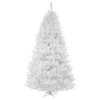 12 Foot Sparkle White Spruce Artificial Christmas Tree Unlit -Winter Decor Hub a104190