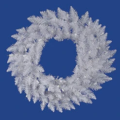 30 Inch Sparkle White Spruce Artificial Christmas Wreath Unlit