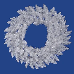 36 Inch Sparkle White Spruce Artificial Christmas Wreath Unlit 3 36 Inch Sparkle White Spruce Artificial Christmas Wreath Unlit