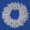 60 Inch Sparkle White Spruce Wreath 2 60 Inch Sparkle White Spruce Wreath -Winter Decor Hub a104260