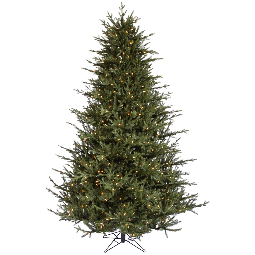 6.5 Foot Itasca Frasier Fir Artificial Christmas Tree 600 LED Warm White Italian Mini Lights 3 6.5 Foot Itasca Frasier Fir Artificial Christmas Tree 600 LED Warm White Italian Mini Lights