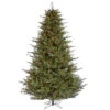 7.5 Foot Itasca Frasier Fir Artificial Christmas Tree 750 LED M5 Italian Multi Color Lights -Winter Decor Hub a110377led