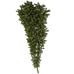 6 Foot American Upside Down Artificial Cristmas Tree 600 DuraLit Clear Lights 3 6 Foot American Upside Down Artificial Cristmas Tree 600 DuraLit Clear Lights