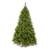 5.5 Foot Cashmere Pine Artificial Christmas Tree 350 DuraLit Incandescent Multi Color Mini Lights -Winter Decor Hub a118257
