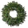 48 Inch Cashmere Artificial Christmas Wreath Unlit -Winter Decor Hub a118347