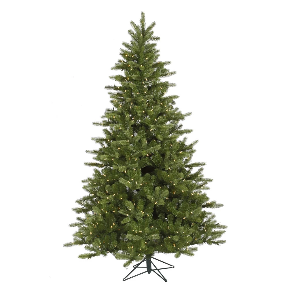 6.5 Foot King Spruce Artificial Christmas Tree 350 DuraLit LED M5 Italian Warm White Mini Lights 3 6.5 Foot King Spruce Artificial Christmas Tree 350 DuraLit LED M5 Italian Warm White Mini Lights