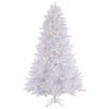8.5 Foot Crystal White Pine Artificial Christmas Tree 900 LED Warm White Lights -Winter Decor Hub a135781led